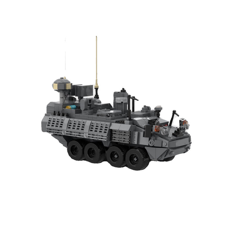 M1256A1 Stryker DE M-SHORAD DVHA1 Building Kit | LEGO-Compatible MOC - 1