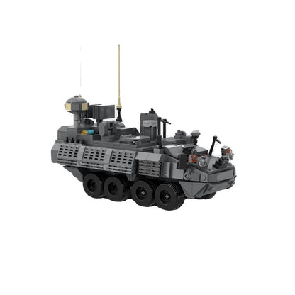 M1256A1 Stryker DE M-SHORAD DVHA1 Building Kit | LEGO-Compatible MOC - 1