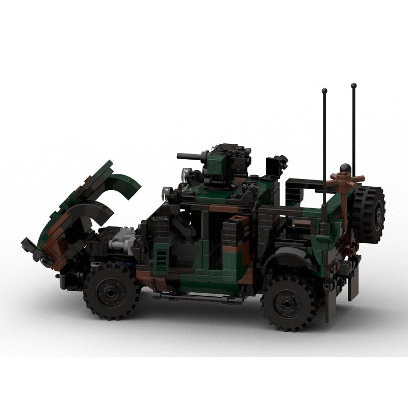 M1277A1 M-ATV Armored Tactical Vehicle MOC Building Kit - 7