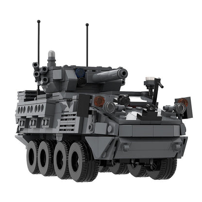 M1296 Stryker ICVV-D MOC Building Kit | 1:35 Armored Vehicle Model - 3