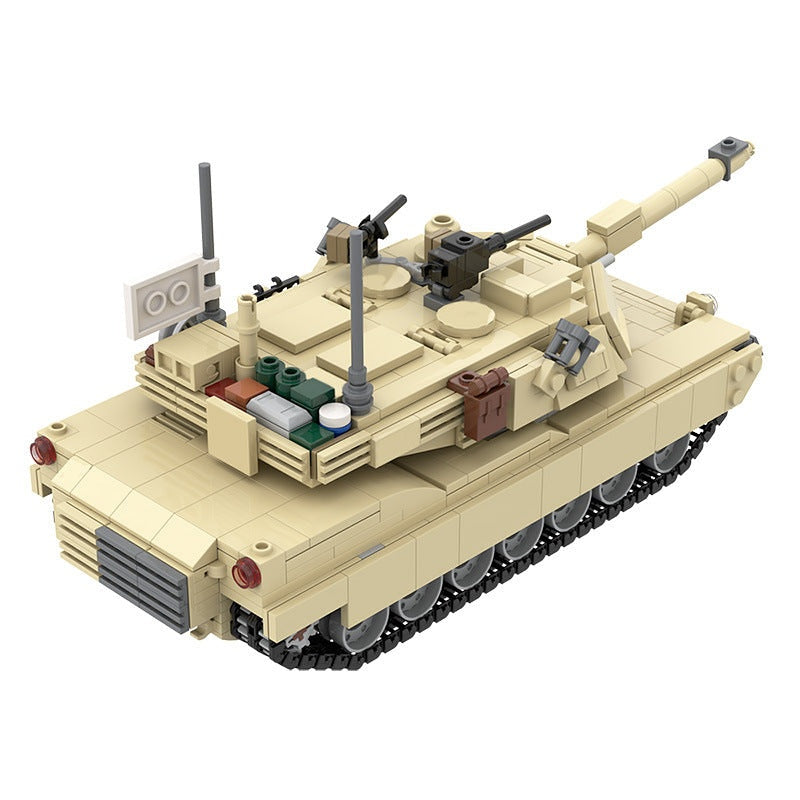 M1A2 Abrams Interior MOC Main Battle Tank Building Kit 972PCS Model - 3