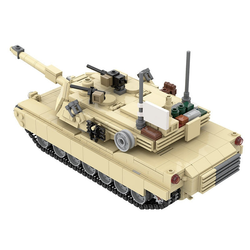 M1A2 Abrams Interior MOC Main Battle Tank Building Kit 972PCS Model - 4