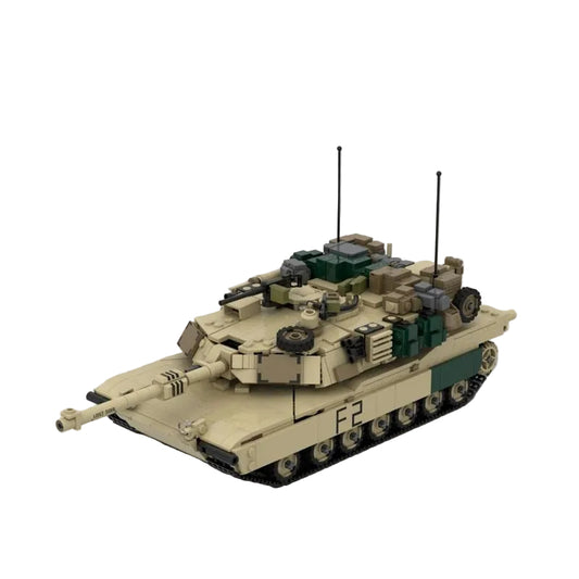 M1A2 Abrams Main Battle Tank MOC Building Kit | 1:35 Scale - 1