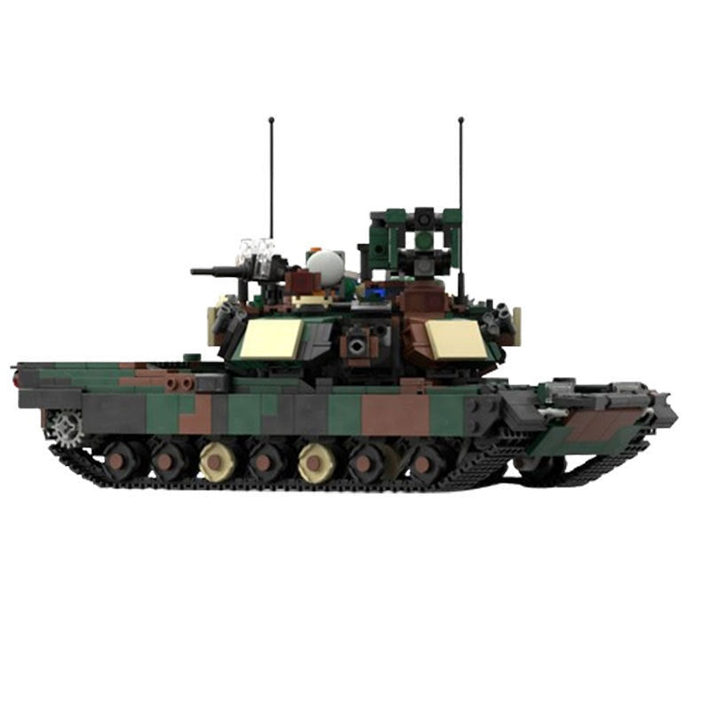 M1A2 Abrams SEP V2 MOC Building Kit | Modern Main Battle Tank - 2