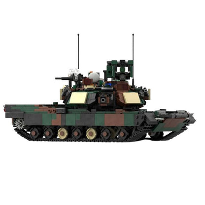 M1A2 Abrams SEP V2 MOC Building Kit | Modern Main Battle Tank - 2