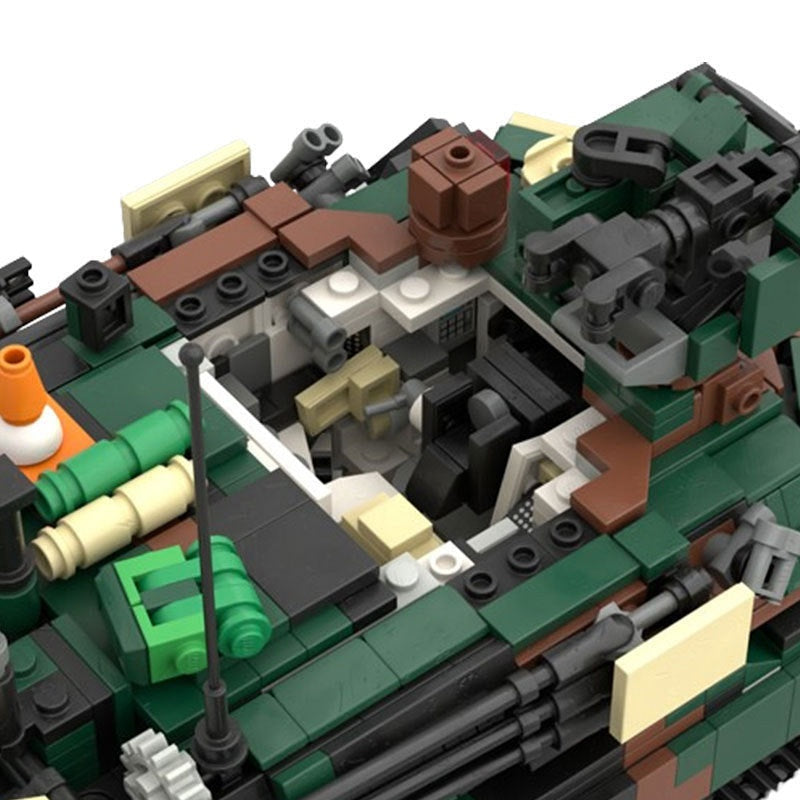 M1A2 Abrams SEP V2 MOC Building Kit | Modern Main Battle Tank - 3