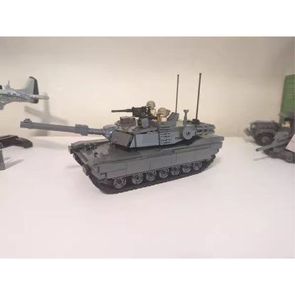 M1A2 Main Battle Tank  Building Kit | LEGO-Compatible Heavy Tracked Armored MOC - 3
