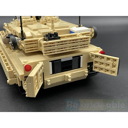 M1A2 SEP TUSK II Modern Main Battle Tank MOC Building Kit - 4