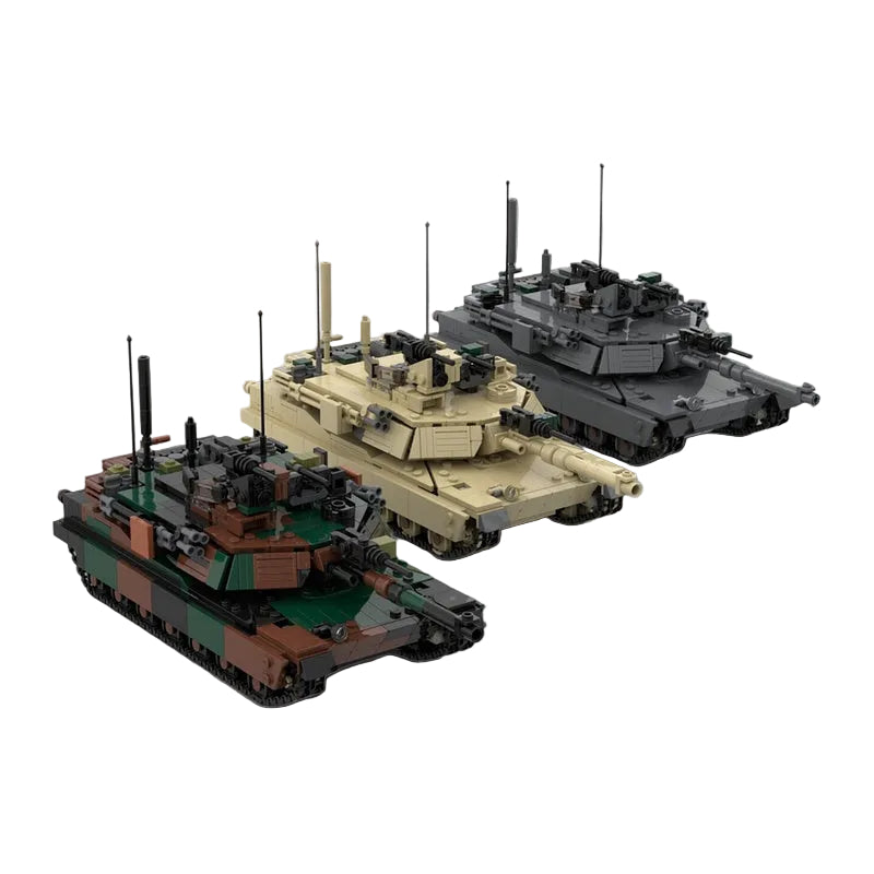 M1A2 SEP V2 Main Battle Tank MOC Building Kit - 1