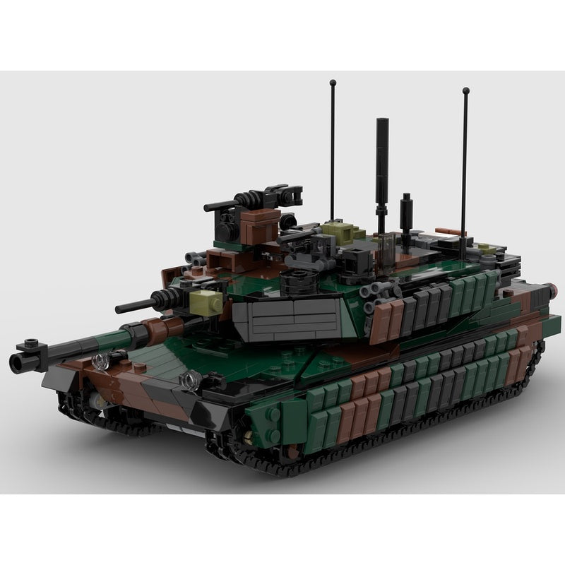 M1A2 SEP V2 Main Battle Tank MOC Building Kit - 3