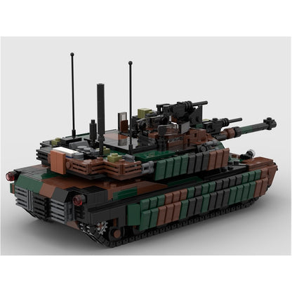 M1A2 SEP V2 Main Battle Tank MOC Building Kit - 4