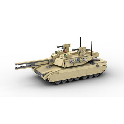 M1A4 Future Main Battle Tank 1:33 Scale MOC Building Kit - 3