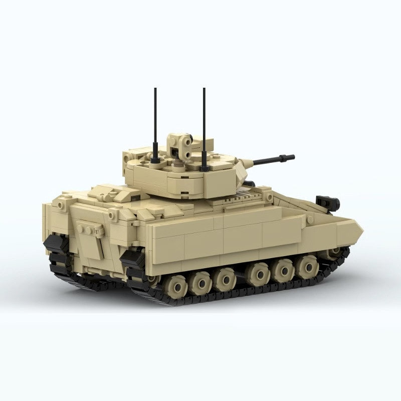 M2 Bradley IFV Armored Fighting Vehicle Building Kit | LEGO-Compatible MOC - 2