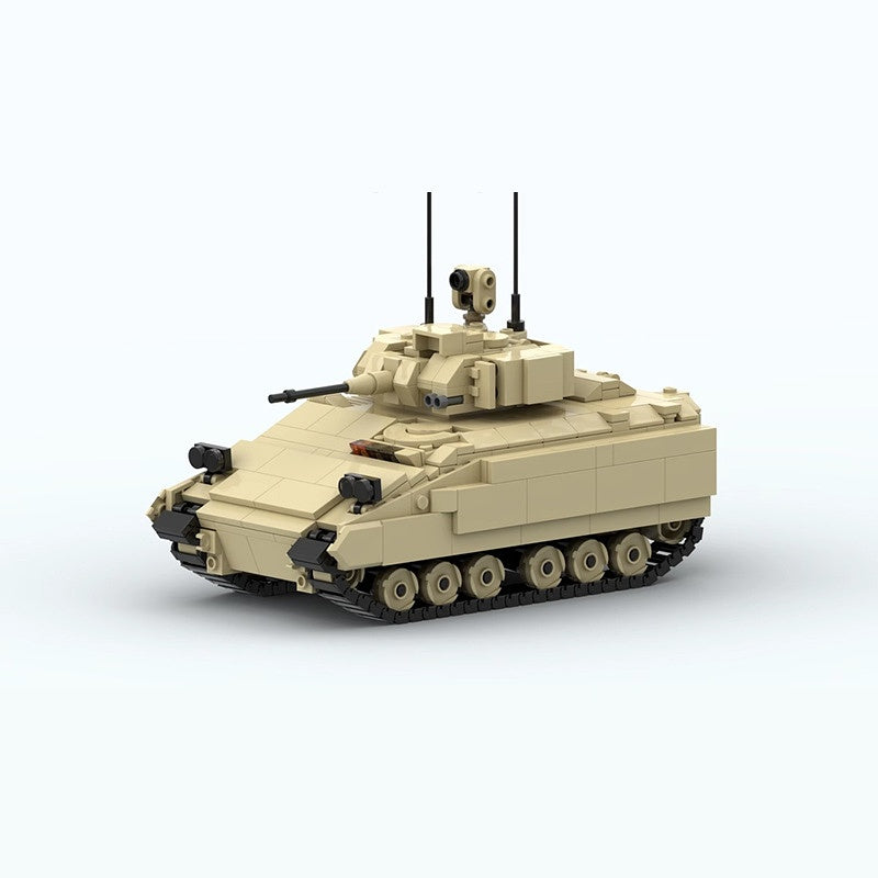 M2 Bradley IFV Armored Fighting Vehicle Building Kit | LEGO-Compatible MOC - 4
