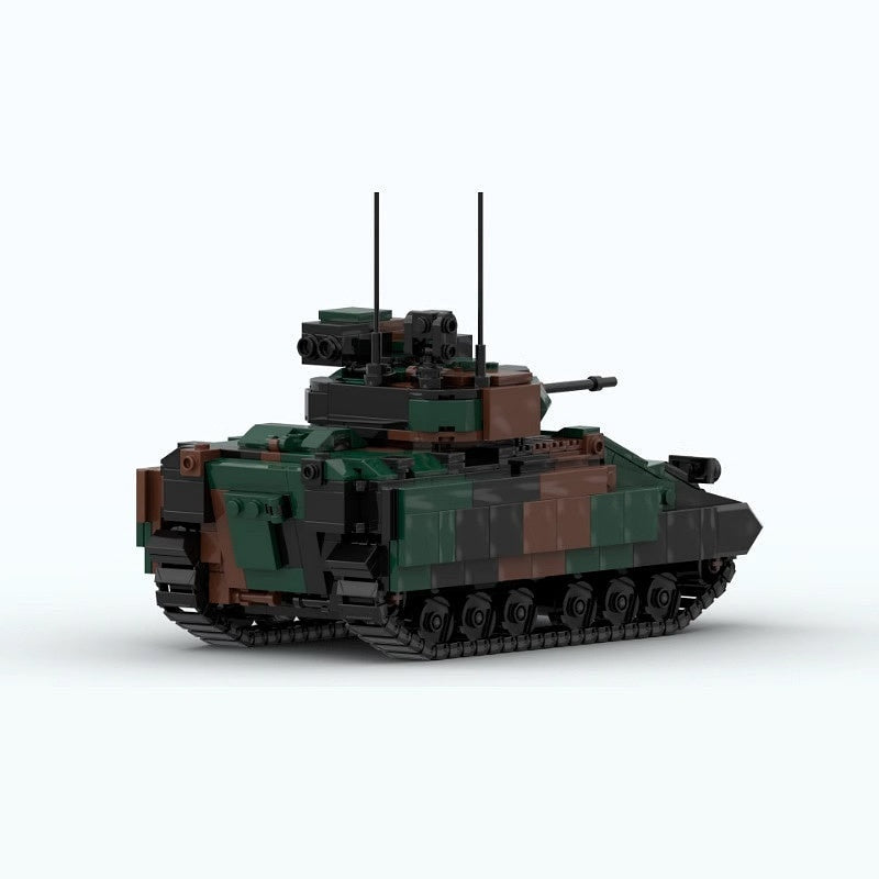 M2 Bradley IFV MOC Building Kit | Armored Fighting Vehicle Model - 4