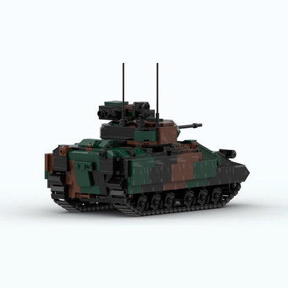 M2 Bradley IFV MOC Building Kit | Armored Fighting Vehicle Model - 7