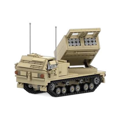 M270 Multiple Launch Rocket System Building Kit | LEGO-Compatible MOC - 1