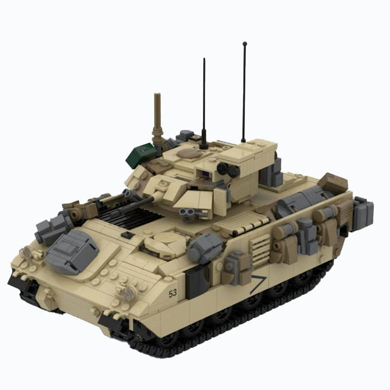 M2A2 Bradley IFV MOC Building Kit | 1:35 Scale - 1
