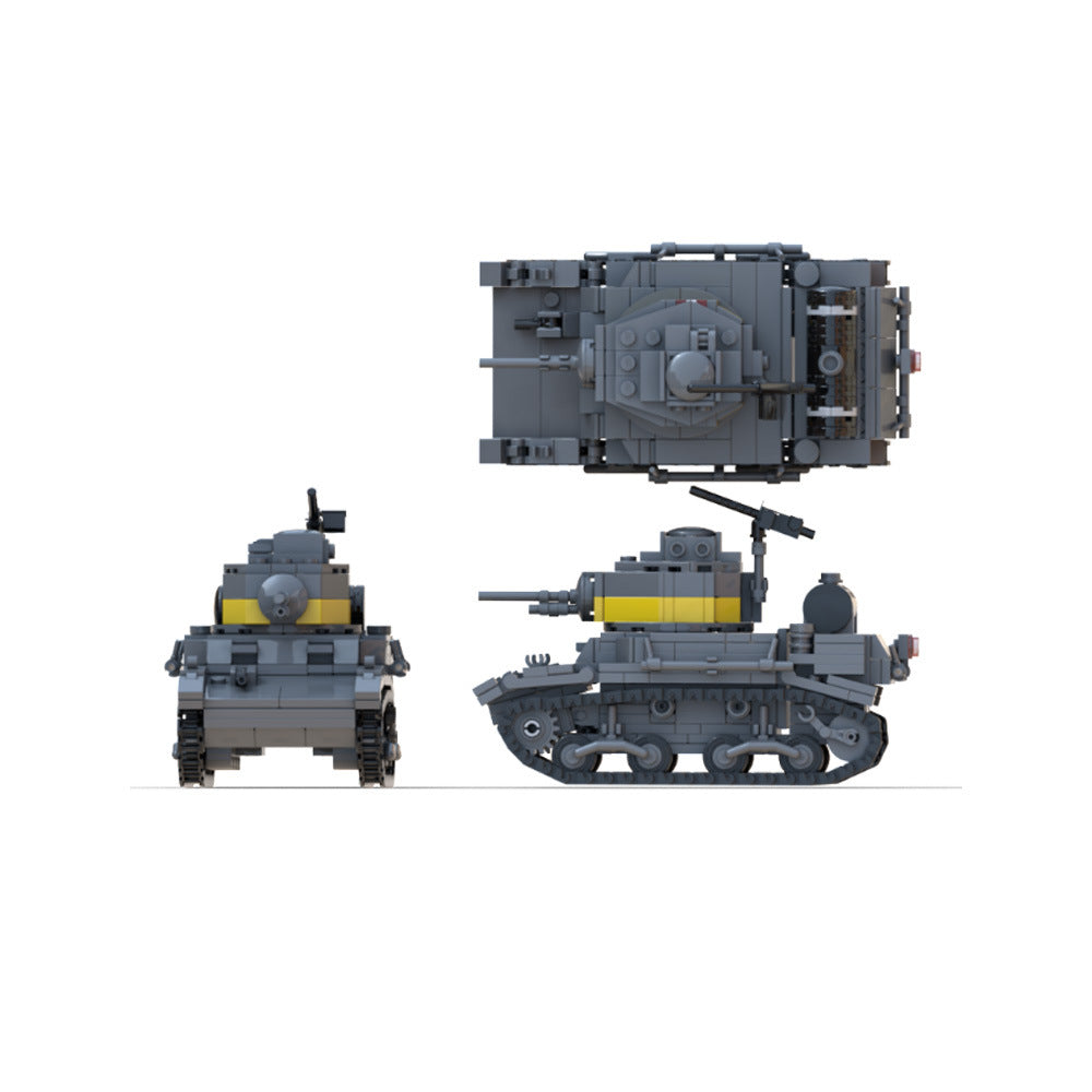 M3A1 Stuart Building Kit | Marine Corp | LEGO-Compatible MOC - 2