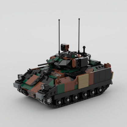 M3A3 Bradley Armored Fighting Vehicle MOC Building Kit - 6