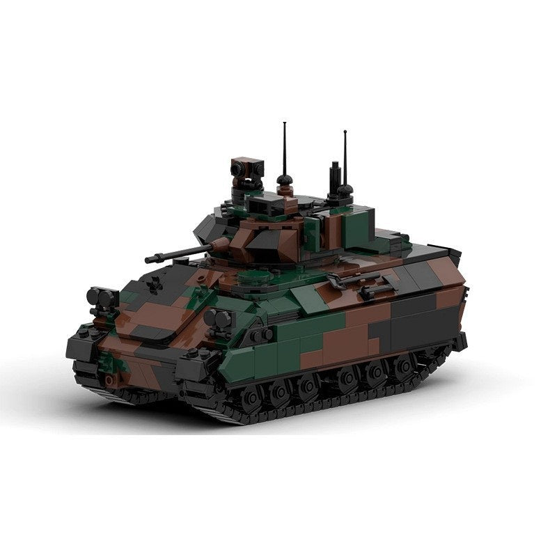 M3A3 Bradley IFV Military Tank Building Kit | LEGO-Compatible MOC - 2