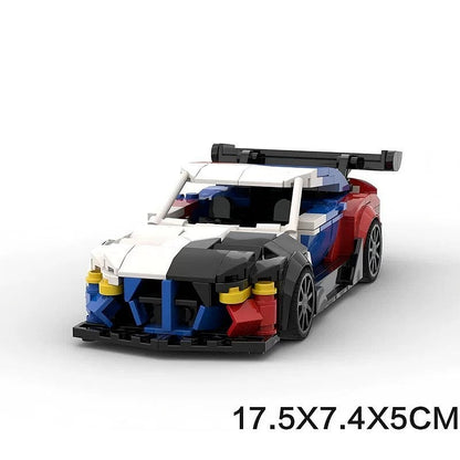 M4 GT3 Performance Racing MOC Building Kit | Track Sports Car Model - 5