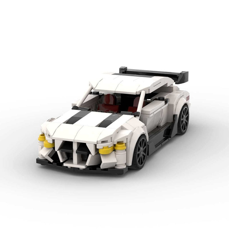 M4 Performance Sports Car Building Kit | LEGO-Compatible MOC - 2