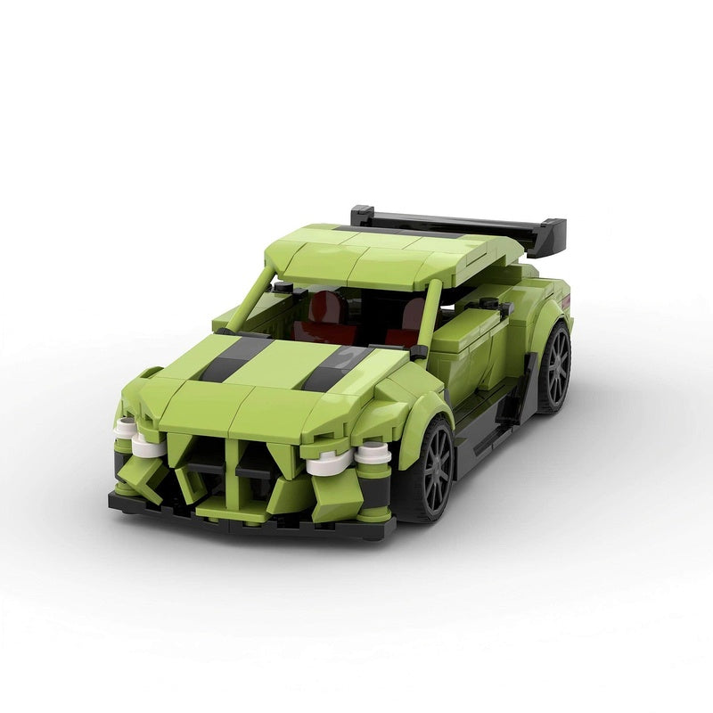 M4 Performance Sports Car Building Kit | LEGO-Compatible MOC - 5
