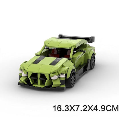 M4 Performance Sports Car MOC Building Kit - 6