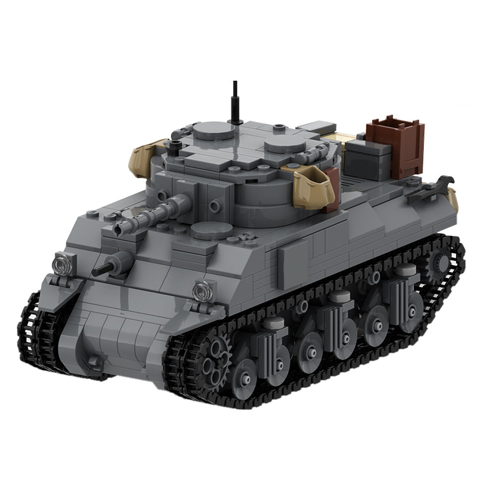 M4 sherman Tank Building Kit | WW2 | LEGO-Compatible MOC - 3
