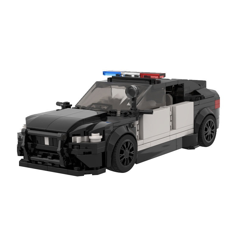 M5 Rapid Deployment Police Car Building Kit | LEGO-Compatible MOC - 2