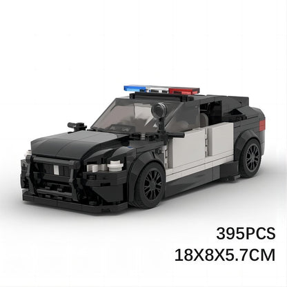 M5 Rapid Deployment Police Car Building Kit | LEGO-Compatible MOC - 4
