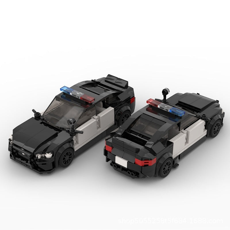 M5 Rapid Deployment Police Car MOC Building Kit | Futuristic Vehicle Model - 1