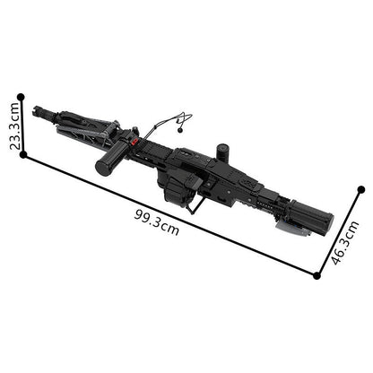 M56 Sci-Fi Smartgun Heavy Machine Building Kit - 7