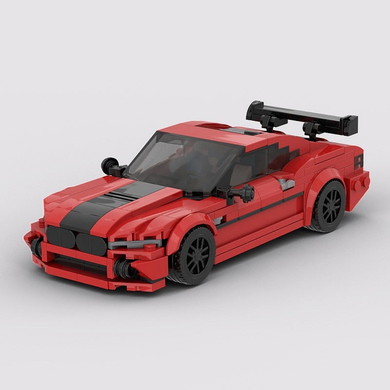 M8 Coupe Racing MOC Sports Car Building Kit | Vehicle Model - 2