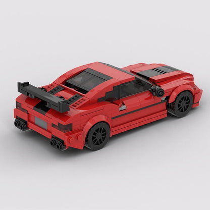 M8 Coupe Racing MOC Sports Car Building Kit | Vehicle Model - 3