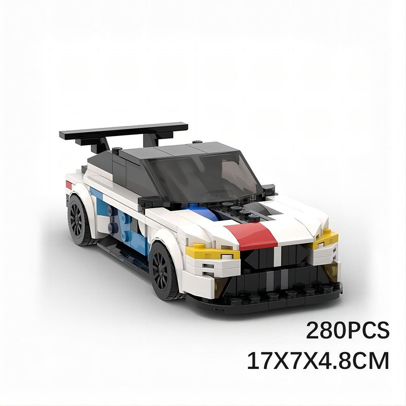 M8 GTE Endurance Racing Sports Car Building Kit | LEGO-Compatible MOC - 4