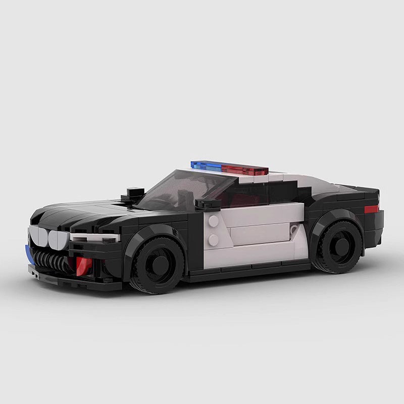 M8 Sports Police Pursuit Vehicle Building Kit | LEGO-Compatible MOC - 2