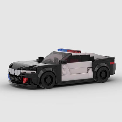 M8 Sports Police Pursuit Vehicle Building Kit | LEGO-Compatible MOC - 2
