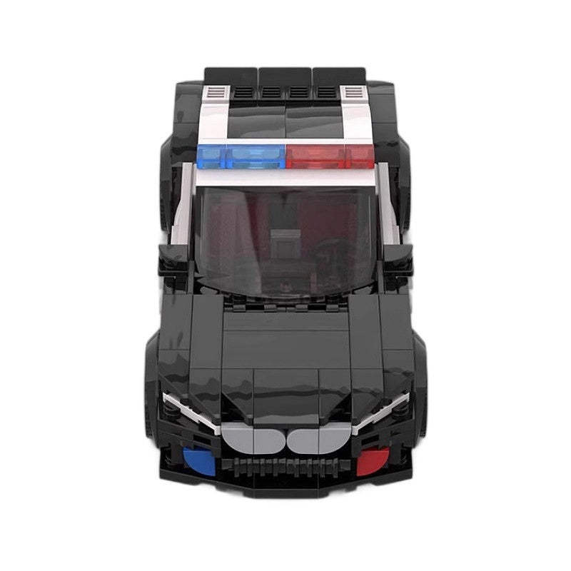M8 Sports Police Pursuit Vehicle MOC Building Kit | Futuristic Car Model - 5