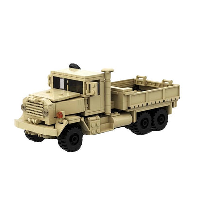 M939 Cargo Truck MOC Building Kit | 6x6 Military Transport Vehicle - 1