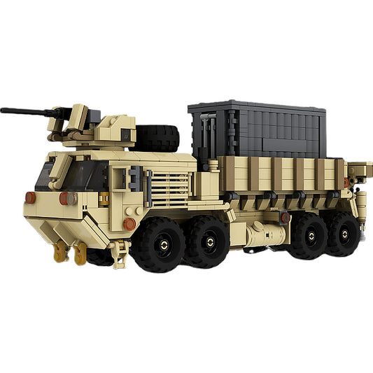 M985A4 Military Logistics Truck Building Kit | LEGO-Compatible MOC - 1