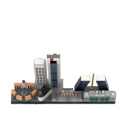 Madrid Skyline MOC Architecture Building Kit - 2