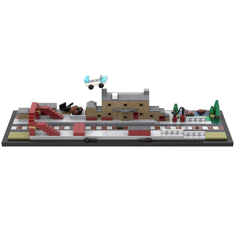 Magic School Railway Station & Castle Express Building Kit | LEGO-Compatible MOC - 2