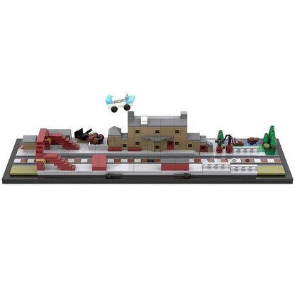 Magic School Railway Station & Castle Express Building Kit | LEGO-Compatible MOC - 2