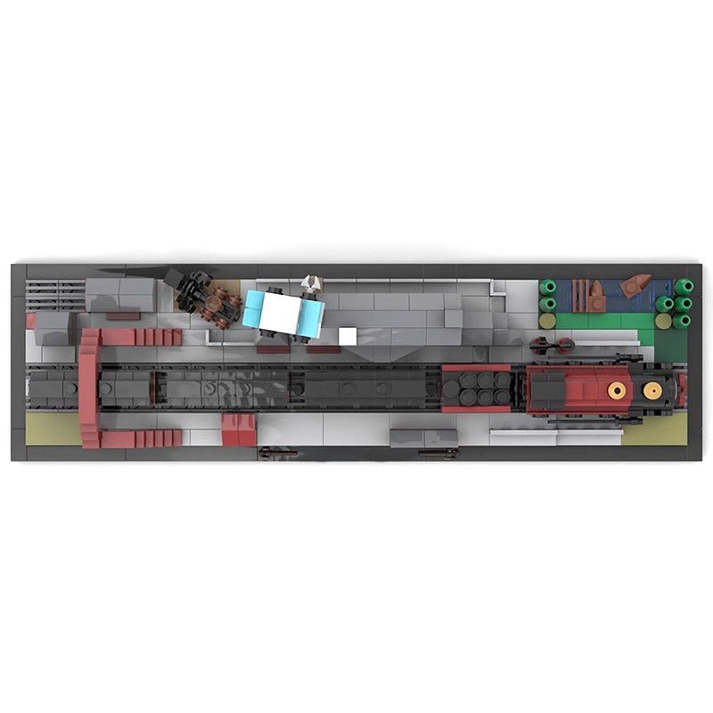 Magic School Railway Station & Castle Express Building Kit | LEGO-Compatible MOC - 4