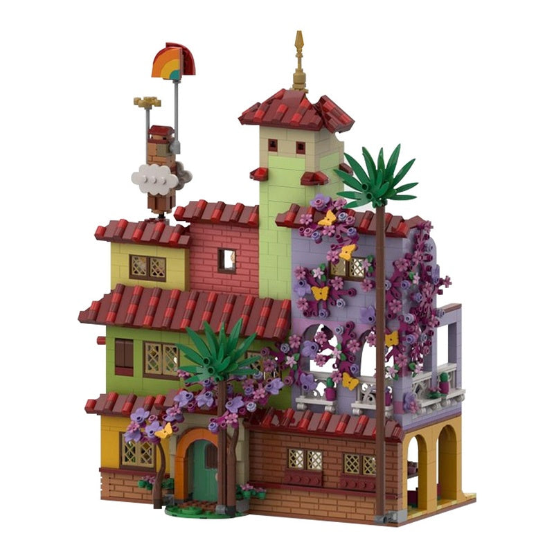 Magical Family Mountain House Building Kit | LEGO-Compatible MOC - 5
