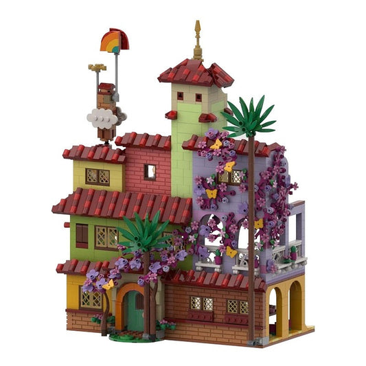 Magical Family Mountain House MOC Building Kit | Fantasy Home Model - 1
