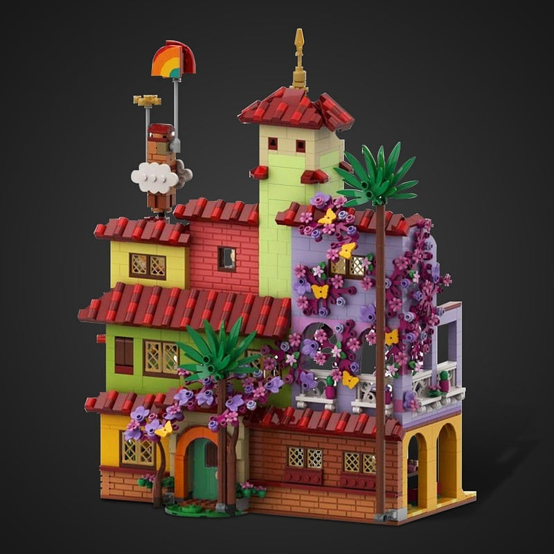 Magical Family Mountain House MOC Building Kit | Fantasy Home Model - 4