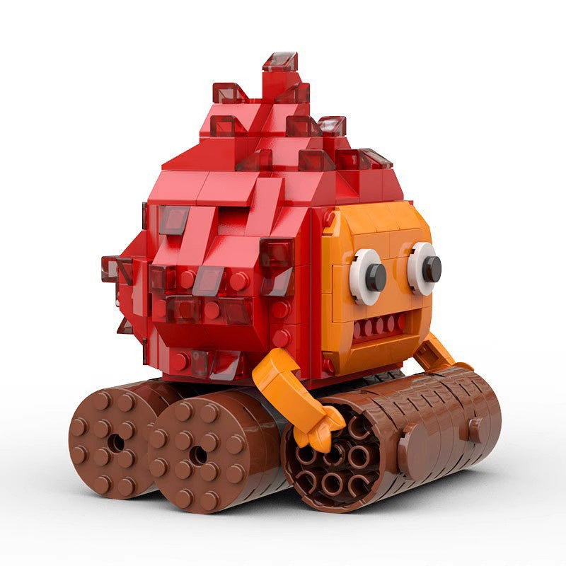 Magical Flame Demon Building Kit | LEGO-Compatible MOC - 2